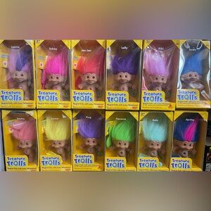 VNT  1998 Treasure Trolls Lucky Wishstone - Lot Of 12